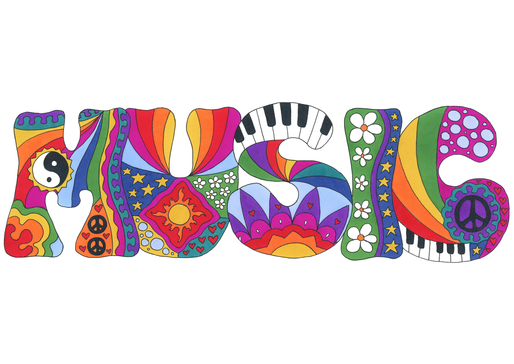 Music art print by Kellie Espie